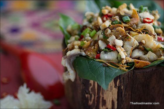 Koi (dish) Luang Prabang Style Fish Salad Recipe