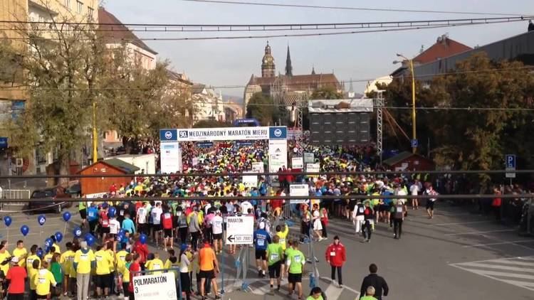 Košice Peace Marathon 90th International Peace Marathon in Kosice 6102013 YouTube