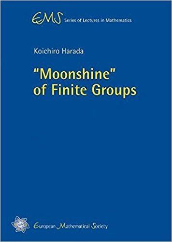Koichiro Harada Moonshine of Finite Groups Koichiro Harada 9783037190906 Amazon