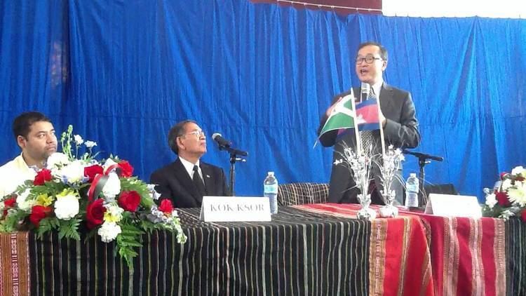 Kok Ksor CNRP President Sam Rainsy YouTube