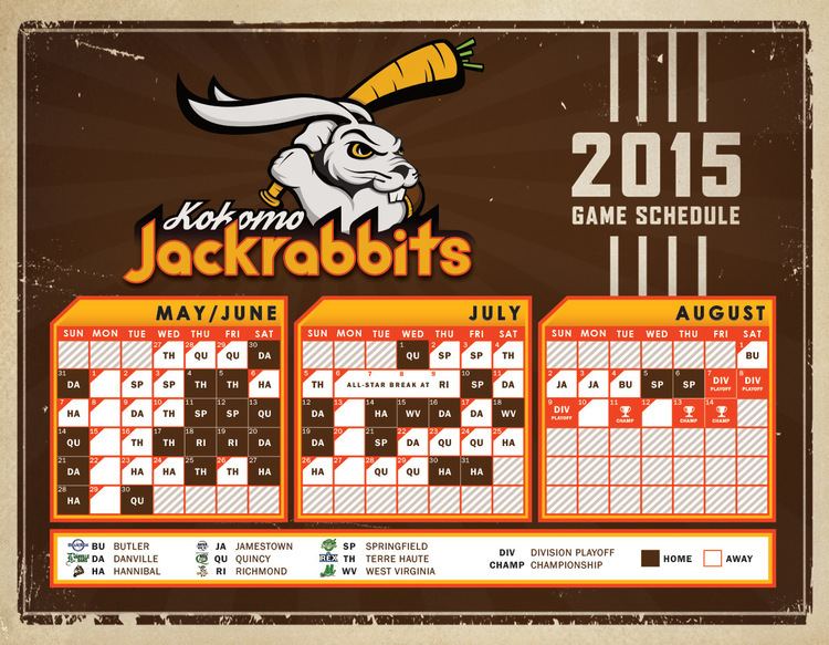 Kokomo Jackrabbits Kokomo Jackrabbits39 2015 Baseball Season Starting Soon Visit