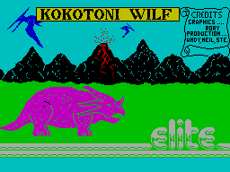 Kokotoni Wilf ZX Spectrum Games Spectrum Games Kokotoni Wilf ZX Spectrum