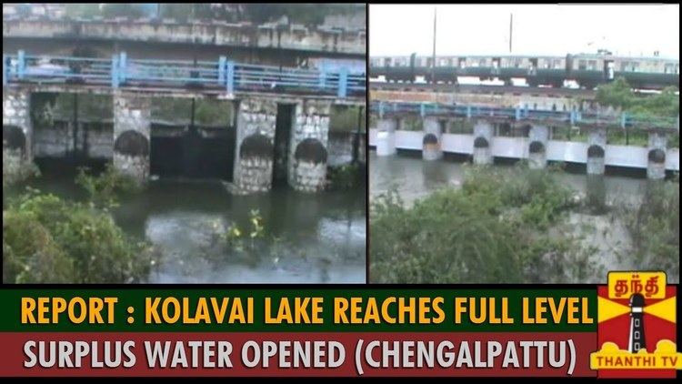 Kolavai Lake Report Kolavai Lake Reaches Full Level Surplus Water Opened