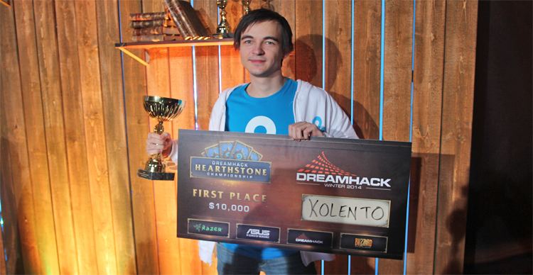 Kolento Hearthstone News Kolento is your DreamHack Winter champion GosuGamers