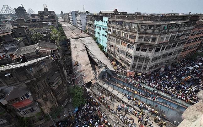 Kolkata flyover collapse 21 dead dozens injured in Kolkata flyover collapse India News