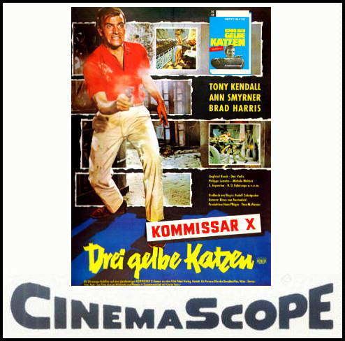 Kommissar X – Drei gelbe Katzen ROBBY39S SUPER8 HOMEPAGE Kommissar X Drei gelbe Katzen Trailer