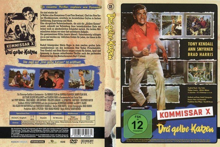 Kommissar X – Drei gelbe Katzen Kommissar X Drei gelbe Katzen DVD oder Bluray leihen