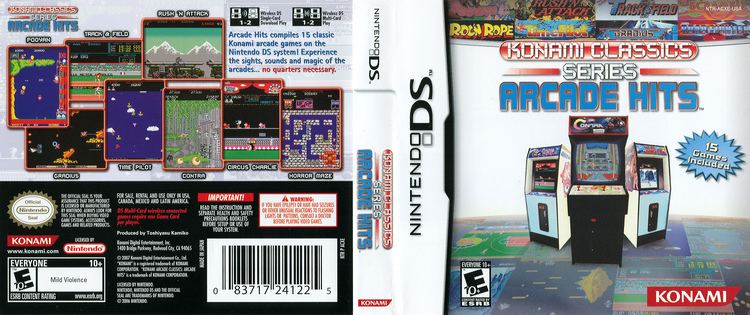 Konami Classics Series: Arcade Hits Konami Classics Series Arcade Hits Cover Download Nintendo DS