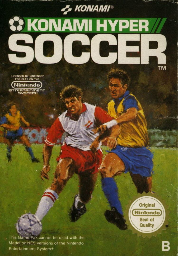Konami Hyper Soccer Konami Hyper Soccer for NES 1992 MobyGames