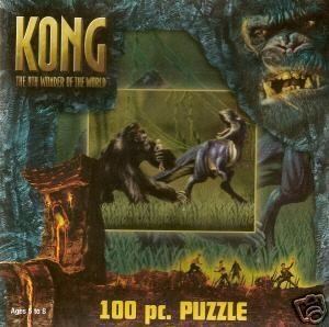 Kong: The 8th Wonder of the World Amazoncom Kong the 8th Wonder of the World 100 pc Puzzle Toys