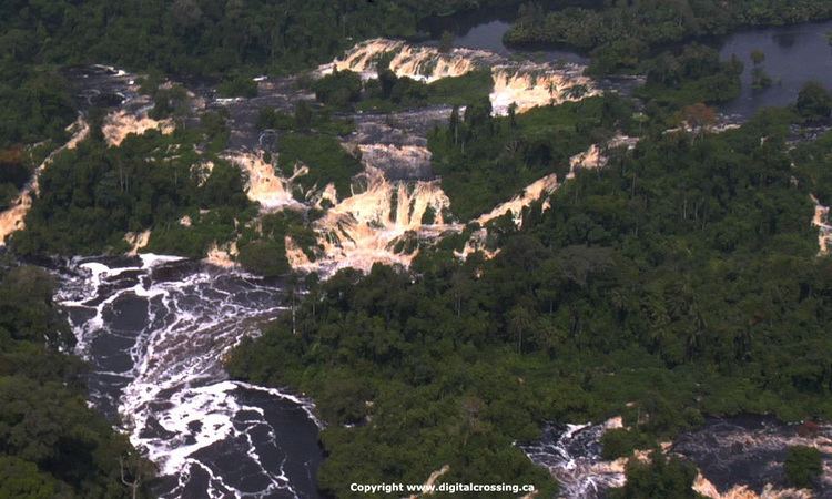 Kongou Falls Kongou Falls Gabon Mapionet