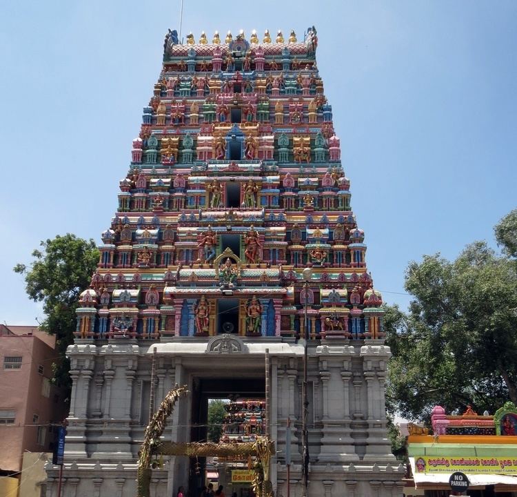 Koniamman Temple FileRajagopuram1Koniamman templeCoimbatorejpg Wikimedia Commons