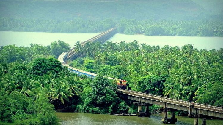 Konkan Travel lust Konkan Railway in Monsoon india