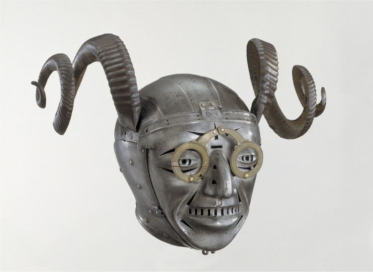 Konrad Seusenhofer The Horned Helmet of Henry VIIIMade by Konrad Seusenhofer