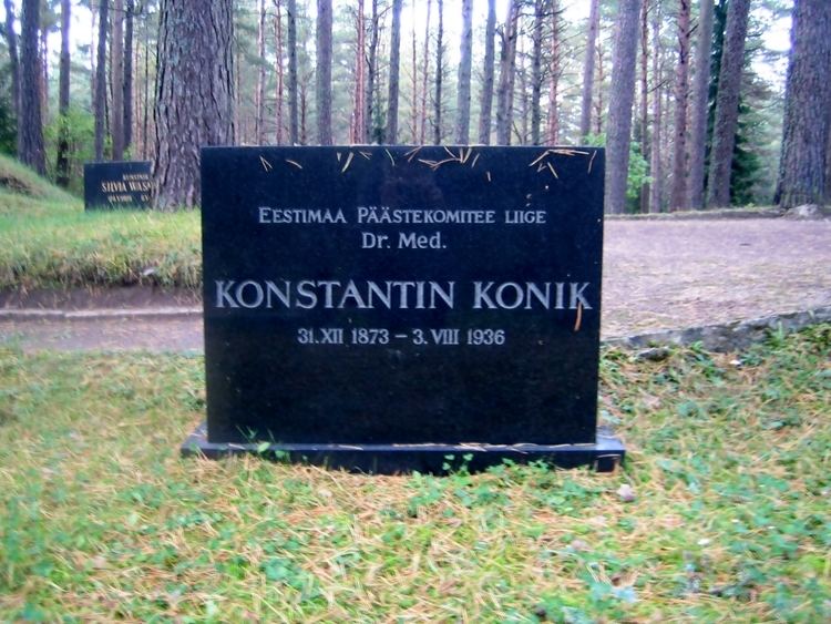Konstantin Konik Konstantin Konik Biography Surgeon Politician Estonia