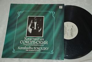 Konstantin Sokolsky Konstantin SOKOLSKY Old Russian romancessongs Melodiya RIGA LP USSR
