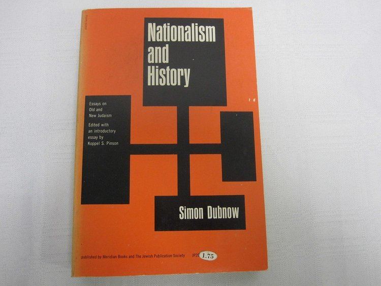 Koppel Pinson Dubnow Nationalism and History Koppel Pinson Amazoncom Books