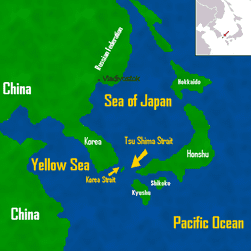 Korea Strait Atlas of South Korea Wikimedia Commons