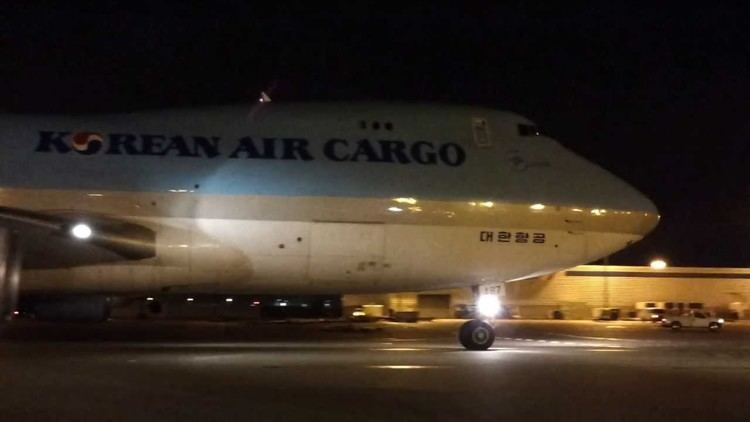 Korean Air Cargo Flight 8509 Korean Air Cargo Boeing 747400F HL7467 Arriving to O39Hare Int39l