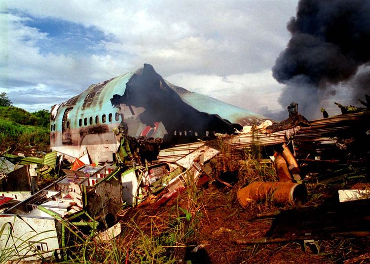 Korean Air Flight 801 Public Domain Wreckage of Korean Air Flight 801 DOD Phot Flickr