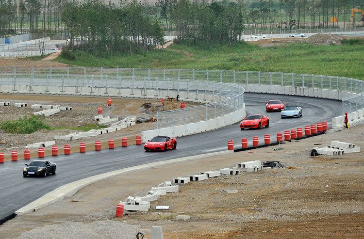 Korean Grand Prix Cars on track at the new Korean Grand Prix circuit Formula 1