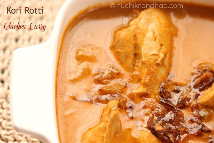 Kori rotti Ruchik Randhap Delicious Cooking Kori Rotti Chicken Curry Bunt