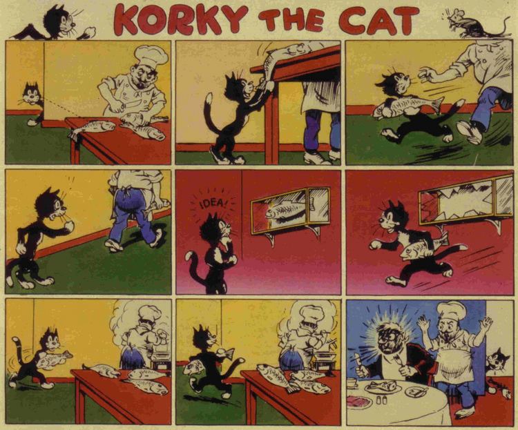 Korky the Cat KORKY THE CAT The Dandy December 4th 1937 Paul Flickr