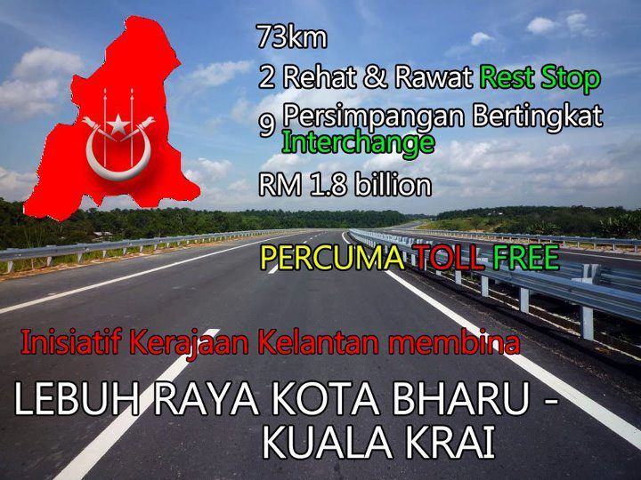 Kota Bharu–Kuala Krai Expressway PASPB TAHNIAH Lebuhraya Kota BharuKuala Krai Pecah Tanah 28 Mei