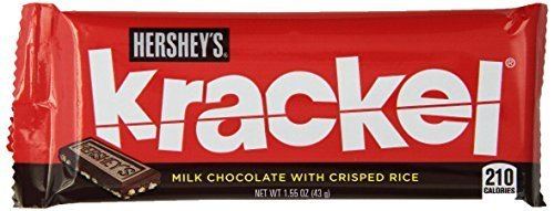 Krackel Amazoncom KRACKEL Chocolate Bars 155Ounce Pack of 18