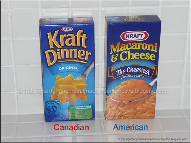 Kraft Dinner Canadian Perspective KD aka Kraft Dinner Canadian vs American