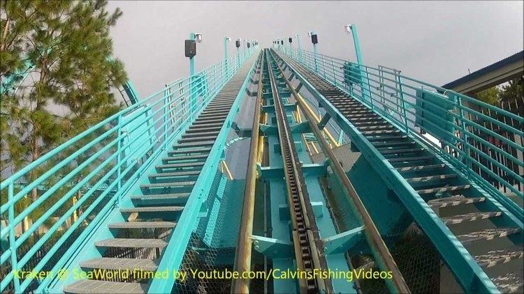 Kraken (roller coaster) Kraken Roller Coaster Sea World YouTube