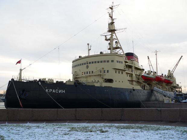 Krassin (1917 icebreaker) Trip to St Petersburg in Russia Hermitage museum Krassin