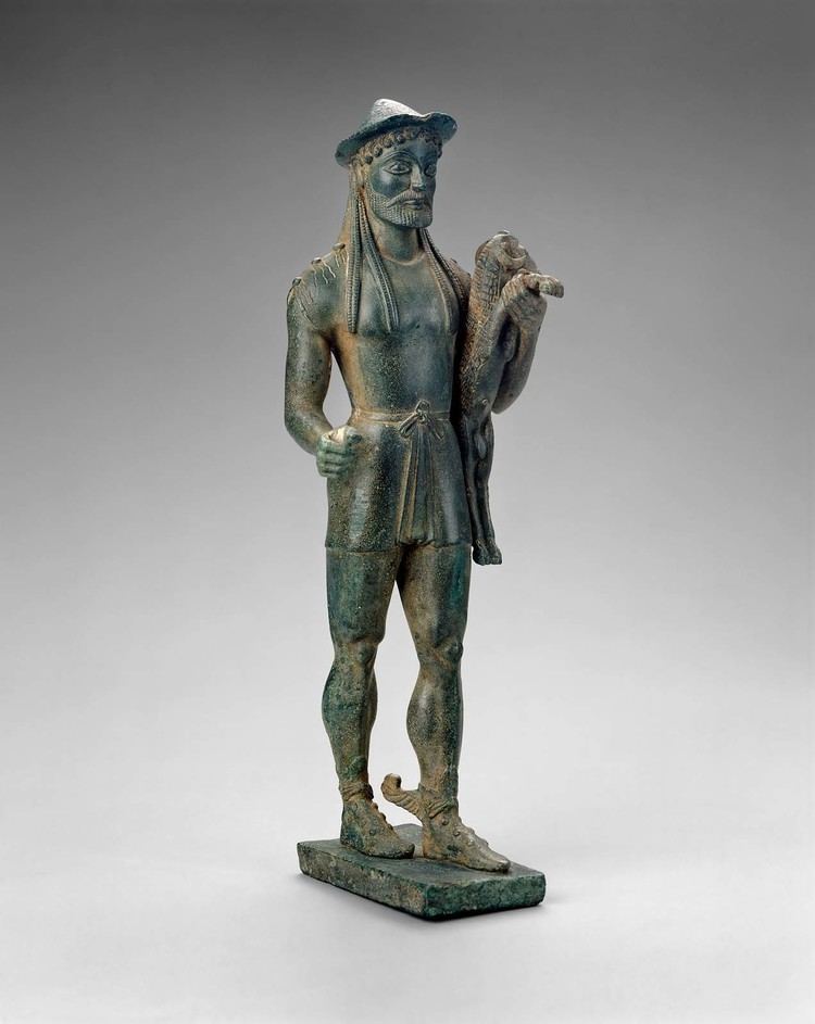 Kriophoros Hermes Kriophoros Rambearer Museum of Fine Arts Boston