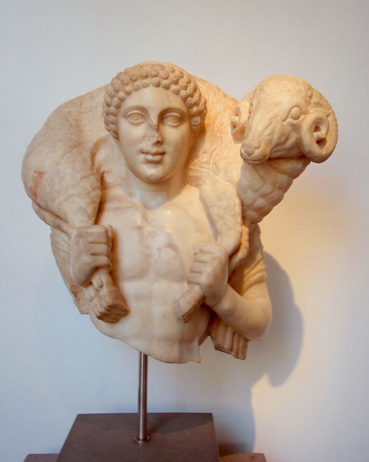 Kriophoros Hermes Kriophoros Hermes carrying a ram Roman after Flickr