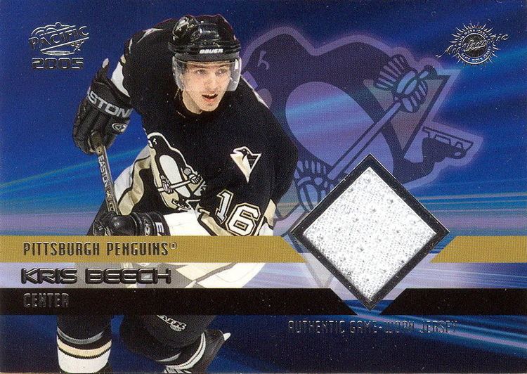 Kris Beech Kris Beech Player39s cards since 1998 2005 penguins