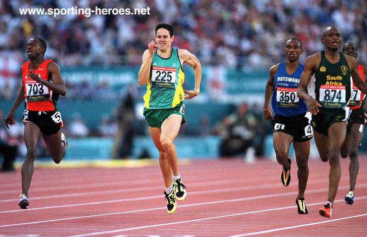 Kris McCarthy Kris McCARTHY 800m bronze at 2002 Commonwealth Games Australia