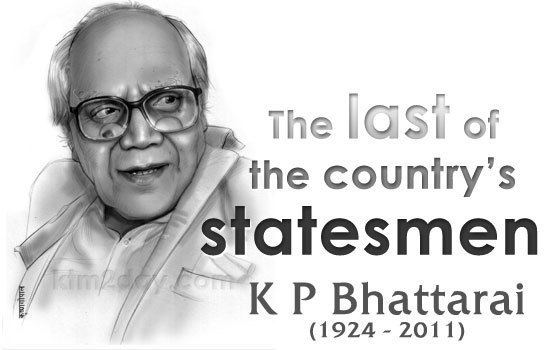 Krishna Prasad Bhattarai The last of the country39s statesmen Prime Minister