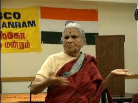 Krishnammal Jagannathan Padmashri Krishnammal Jagannathan Part 3 of 3 YouTube