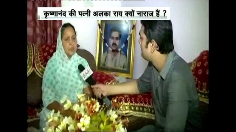 Krishnanand Rai Exclusive interview Alka Rai wife of BJP MLA Krishnanand Rai YouTube