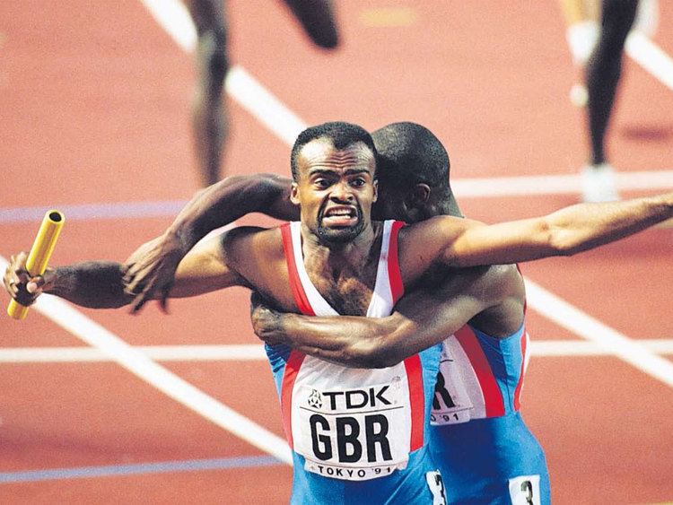 Kriss Akabusi Kriss Akabusi takes the fast track to business success The Independent