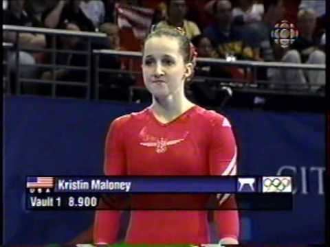 Kristen Maloney Kristen Maloney 2000 Sydney Olympics Gymnastics Prelims Famous