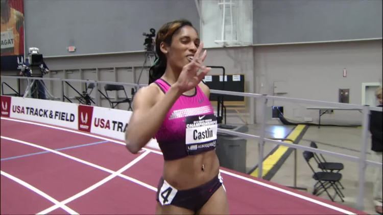 Kristi Castlin USATFTV Videos Kristi Castlin Womens 60m Hurdles Heat