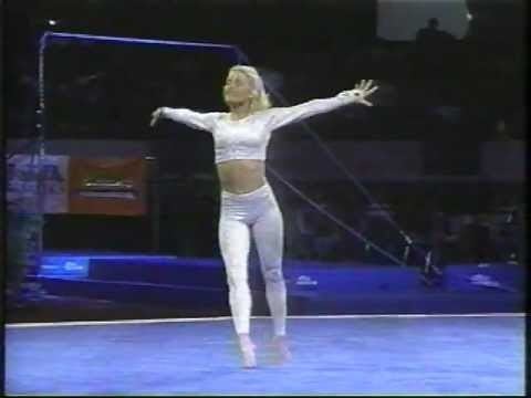 Kristie Phillips Kristie PhillipsFloor Ex1997 Reeses GymnasticsI Believe