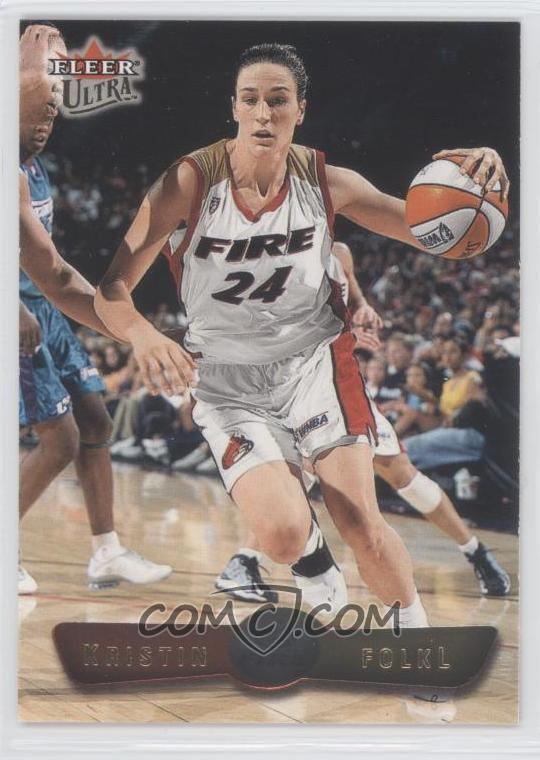 Kristin Folkl 2002 Fleer Ultra WNBA Base 91 Kristin Folkl COMC Card