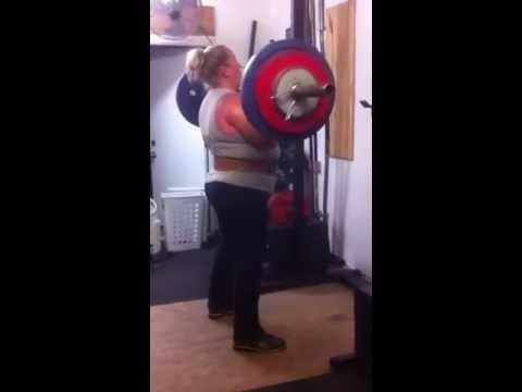 Kristin Rhodes Strongwoman Kristin Rhodes pressing 210 lb axle for 7 reps YouTube