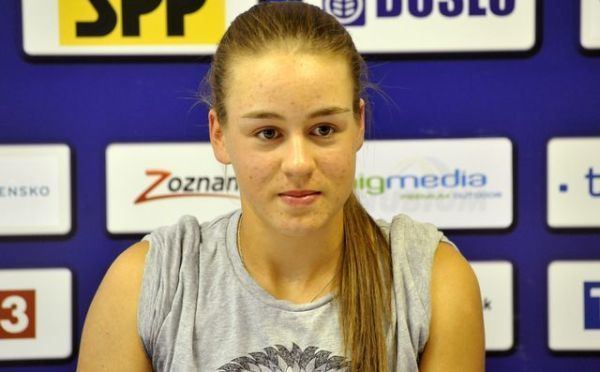 Kristína Schmiedlová Kristna Schmiedlov m nrok na juniorsk Masters v rii ITF