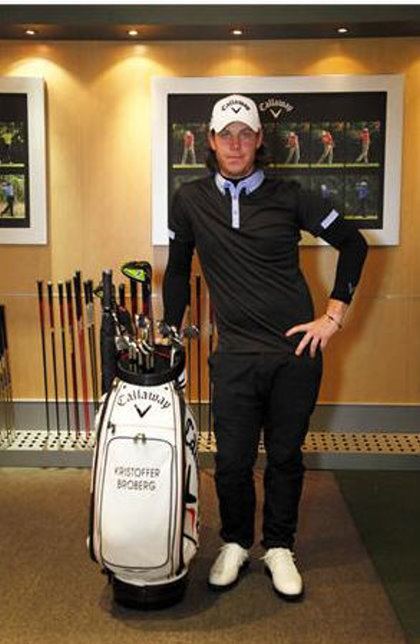 Kristoffer Broberg Rising Star Kristoffer Broberg Signs For Callaway Golf