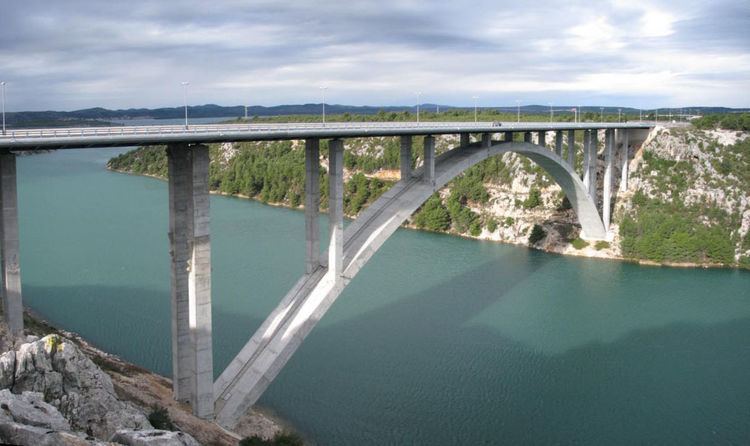 Krka Bridge httpsuploadwikimediaorgwikipediacommonsthu