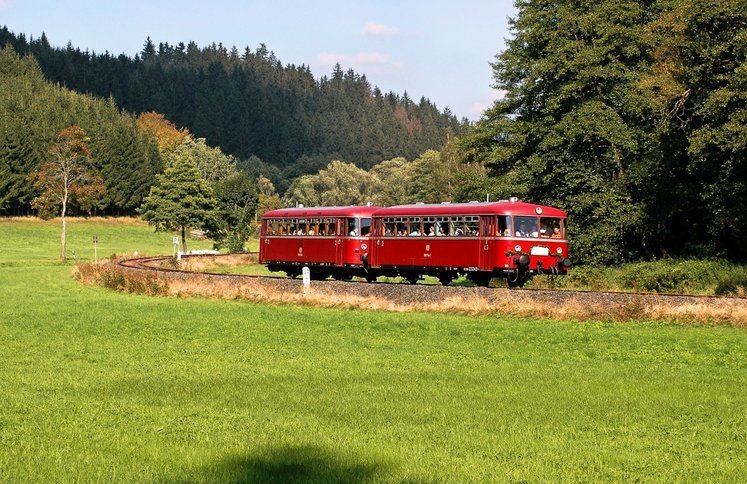 Kronach–Nordhalben railway Genussregion Oberfranken Deutsch Tourismus Erlebnisse AZ