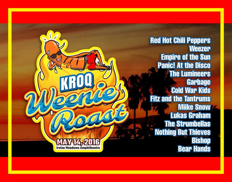KROQ Weenie Roast KROQ Weenie Roast 2016 Lineup Revealed LA Music Blog